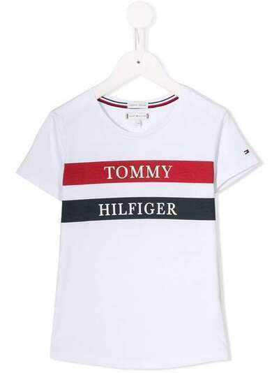 Tommy Hilfiger Junior logo print T-shirt KG0KG04592