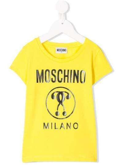Moschino Kids футболка с короткими рукавами и логотипом HFM020LBA0051633