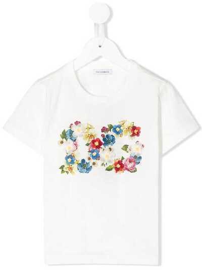 Dolce & Gabbana Kids футболка с логотипом L5JTBOG7VVX