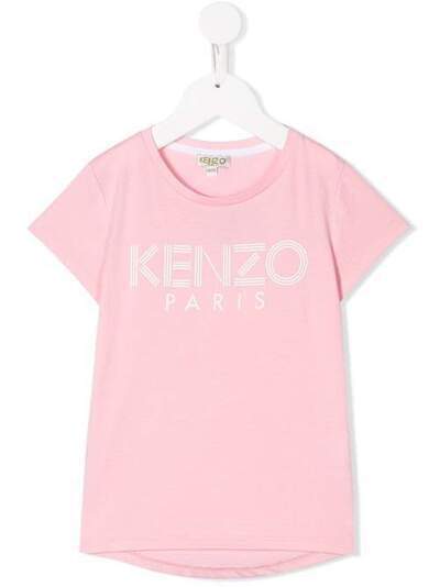 Kenzo Kids футболка с логотипом KQ10168