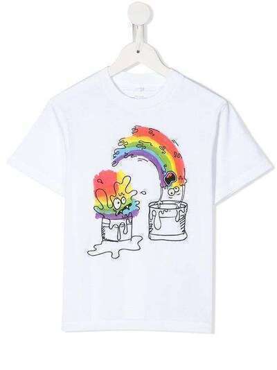Stella McCartney Kids футболка с принтом 588492SOJ95