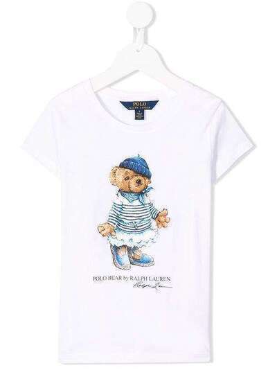 Ralph Lauren Kids футболка Polo Bear 312743493