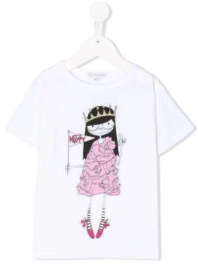 Little Marc Jacobs футболка с принтом Let's Party W1548410B