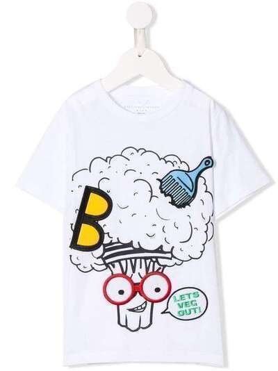 Stella McCartney Kids футболка Veg Out 539755SMJ17