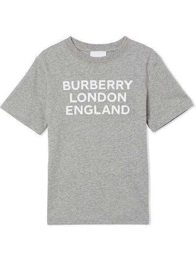 Burberry Kids футболка с логотипом 8028807