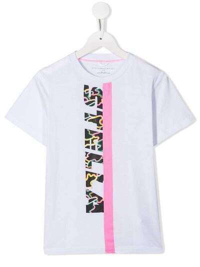 Stella McCartney Kids футболка с логотипом 566112SNJ89