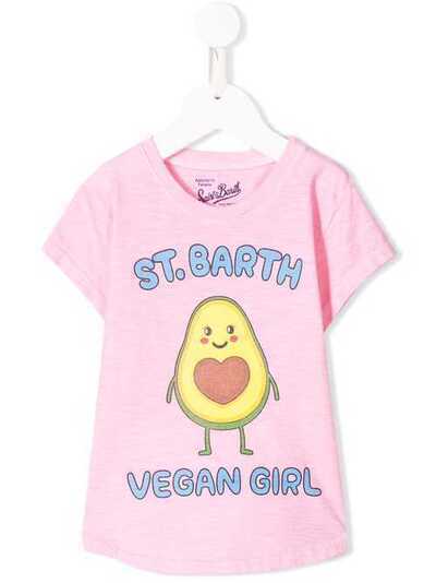 Mc2 Saint Barth Kids футболка с принтом Avocado EMM0001