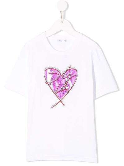Dolce & Gabbana Kids футболка DG Love L5JT9ZG7SCY