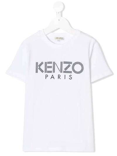 Kenzo Kids logo print T-shirt KM1050801