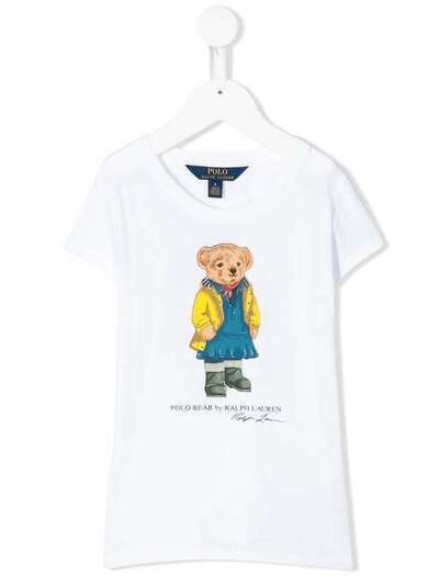 Ralph Lauren Kids Polo Bear print T-shirt 31275166