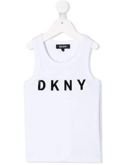 Dkny Kids топ без рукавов с логотипом D35Q4810B
