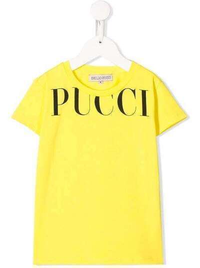 Emilio Pucci Junior logo print T-shirt 9M8001MX170