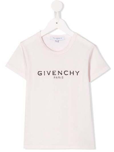 Givenchy Kids футболка с логотипом H15H8745S