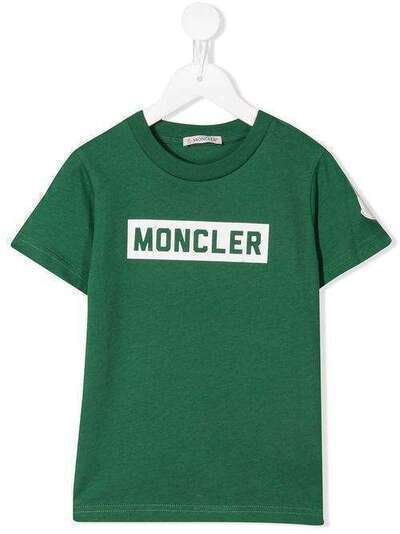 Moncler Kids футболка с логотипом 802695083092