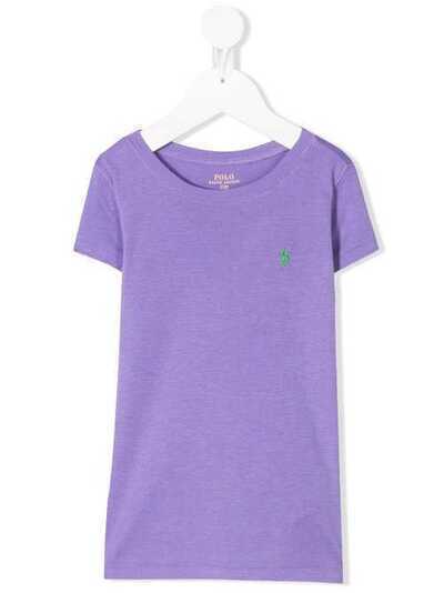 Ralph Lauren Kids футболка с короткими рукавами и вышитым логотипом 312698703