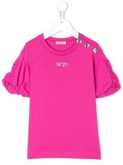 Nº21 Kids футболка с оборками N214AUN00800N305