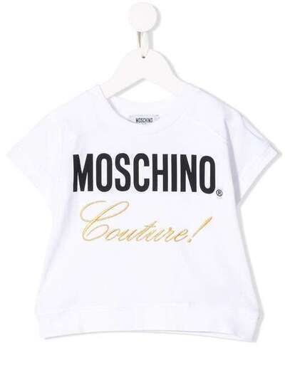 Moschino Kids костюм с вышивкой 'Couture' HDM036LBA00