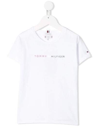 Tommy Hilfiger футболка с принтом и логотипом KG0KG04885