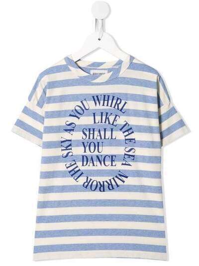Bobo Choses футболка Shall You Dance в полоску 12001015
