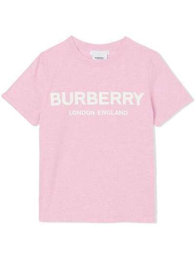 Burberry Kids футболка с логотипом 8011944