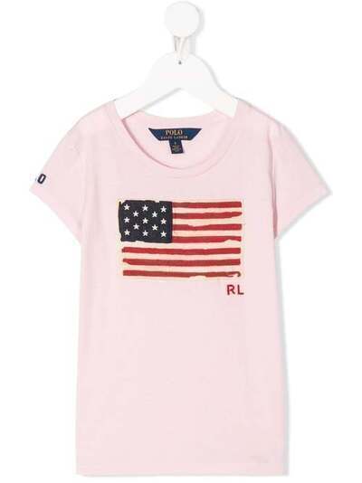 Ralph Lauren Kids футболка с принтом 312670446