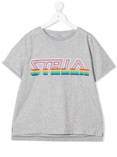 Stella McCartney Kids футболка с логотипом 588700SOJA9