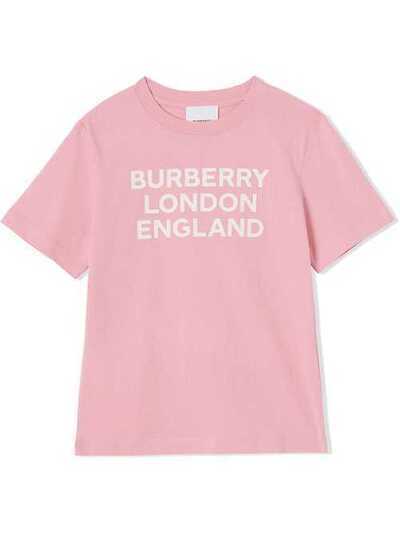Burberry Kids футболка с логотипом 8028810
