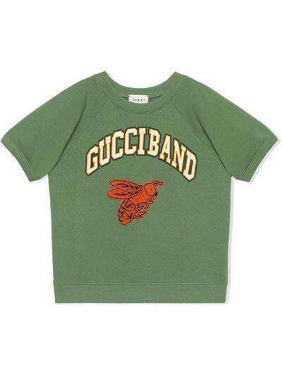 Gucci Kids футболка с нашивкой 600729XJCC9
