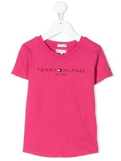 Tommy Hilfiger Junior logo-print cotton T-shirt KG0KG05023
