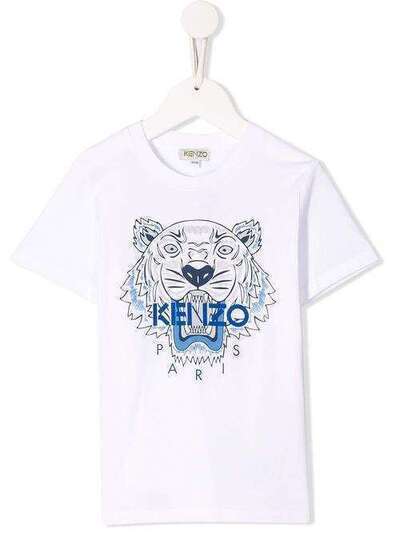 Kenzo Kids футболка с принтом KP1074801P