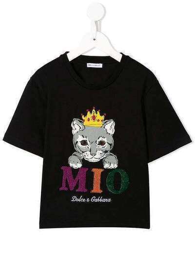 Dolce & Gabbana Kids футболка с принтом Mio L5JTAZG7TZW