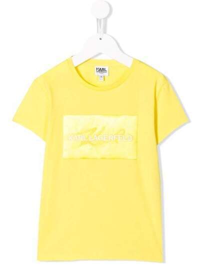 Karl Lagerfeld Kids футболка с логотипом Z15232508