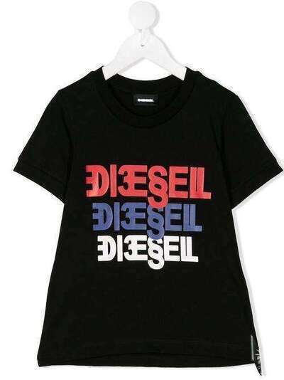 Diesel Kids футболка Tsury с логотипом 00J4SY00YI9