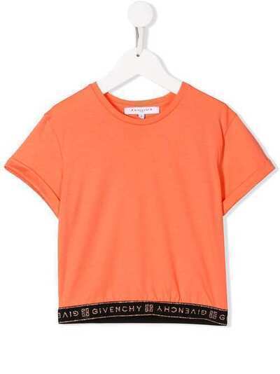 Givenchy Kids футболка с логотипом H15150430