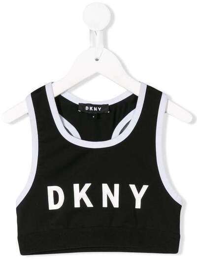 Dkny Kids укороченный топ с логотипом D35Q5509B