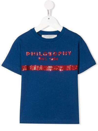 Philosophy Di Lorenzo Serafini Kids футболка с логотипом PJTS29JE138VH002