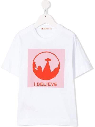 Marni Kids футболка с графичным принтом M002MNM00C7