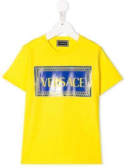 Young Versace футболка с логотипом YD000180YA000791