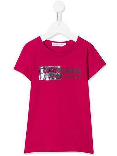 Calvin Klein Kids футболка с логотипом IG0IG00427