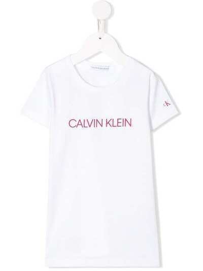 Calvin Klein Kids футболка с логотипом IG0IG003800XN