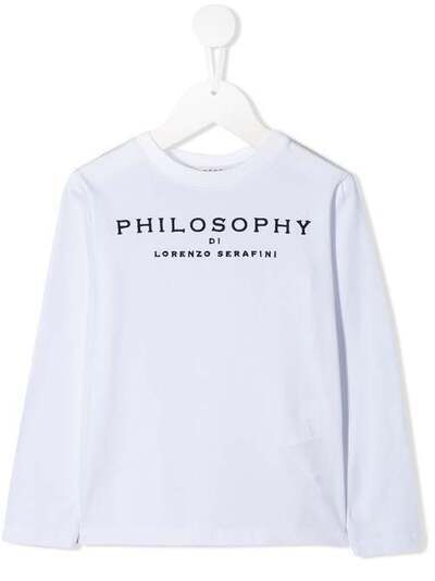 Philosophy Di Lorenzo Serafini Kids футболка с логотипом PJTS25TJE95B0031