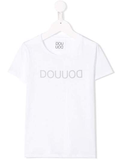 Douuod Kids футболка с логотипом TE571228
