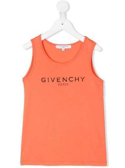 Givenchy Kids топ с логотипом H15147430