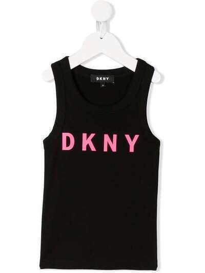 Dkny Kids топ без рукавов с логотипом D35Q4809B
