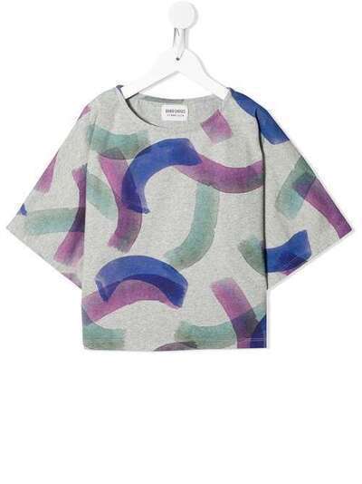 Bobo Choses abstract-print wide-sleeves T-shirt 12001028
