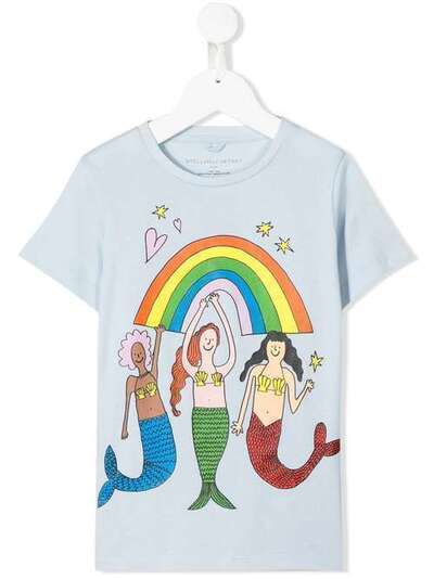 Stella McCartney Kids футболка с принтом 588684SOJ76