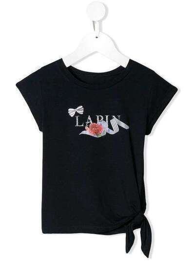Lapin House футболка с узлом сбоку 91E2302