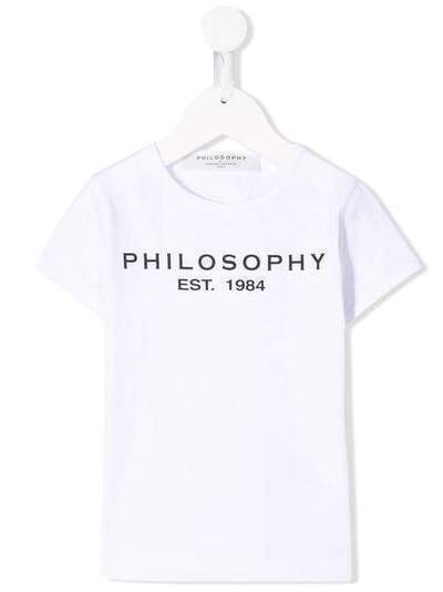Philosophy Di Lorenzo Serafini Kids футболка с логотипом PJTS01JE138
