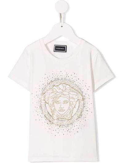 Young Versace футболка Medusa с заклепками YC000141YA00019