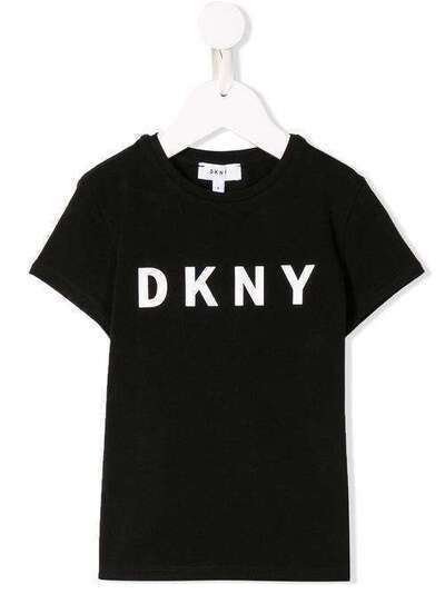 Dkny Kids футболка с принтом логотипа D35N99